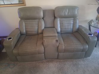 Leather Double Recliner