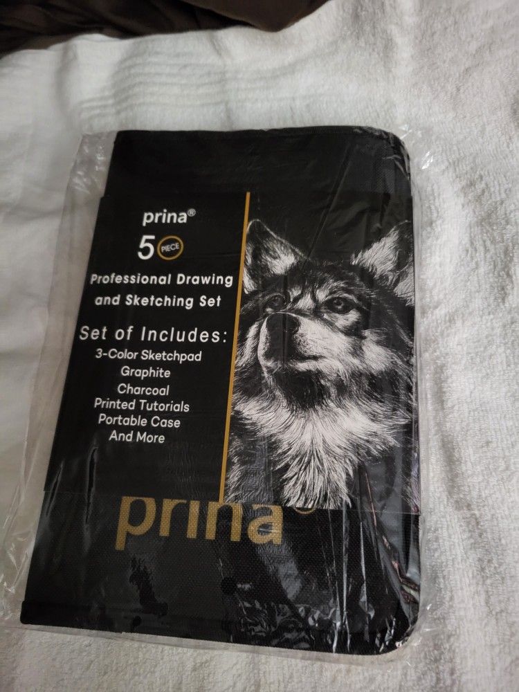 Prina 50 Piece Profesional Drawing and Sketching Set