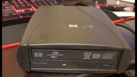 Hp usb 2.0 external DVD writer model dvd1040
