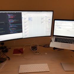 LG UC98 34 inch curved monitor