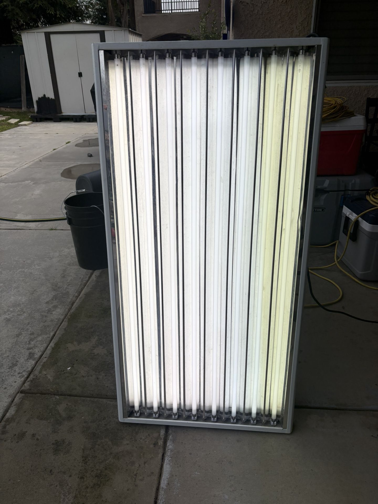 T5 8 Bulb 2 Switch Grow Light.