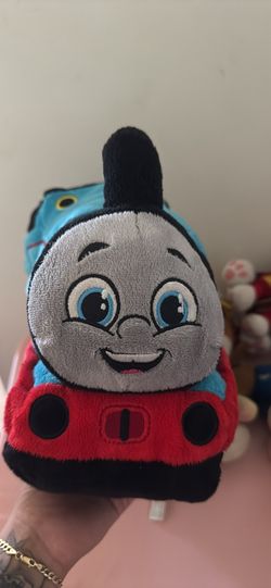 Thomas the plushy with trains