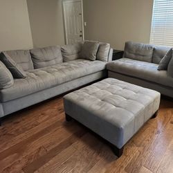 Sofa And Ottoman 