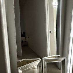 Glass Mirror Set 
