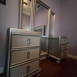 Modern Grey Vanity 