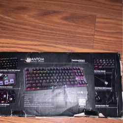 Tecware Phantom 87 RGB Backlit Mechanical Keyboard 