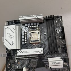 B560M Pro 4 Motherboard (W/O i5 - 10600k CPU)
