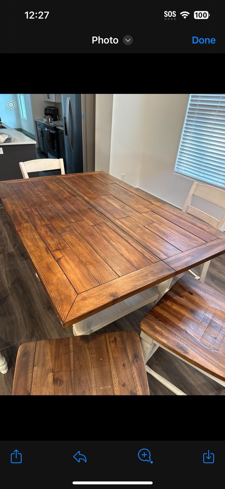 Dining Table 8 Chair Set