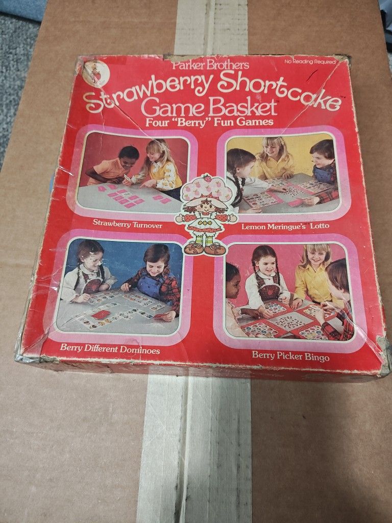 Vintage Strawberry Shortcake Game 1981