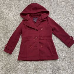 Toddler Girl Coat With Hoodie
