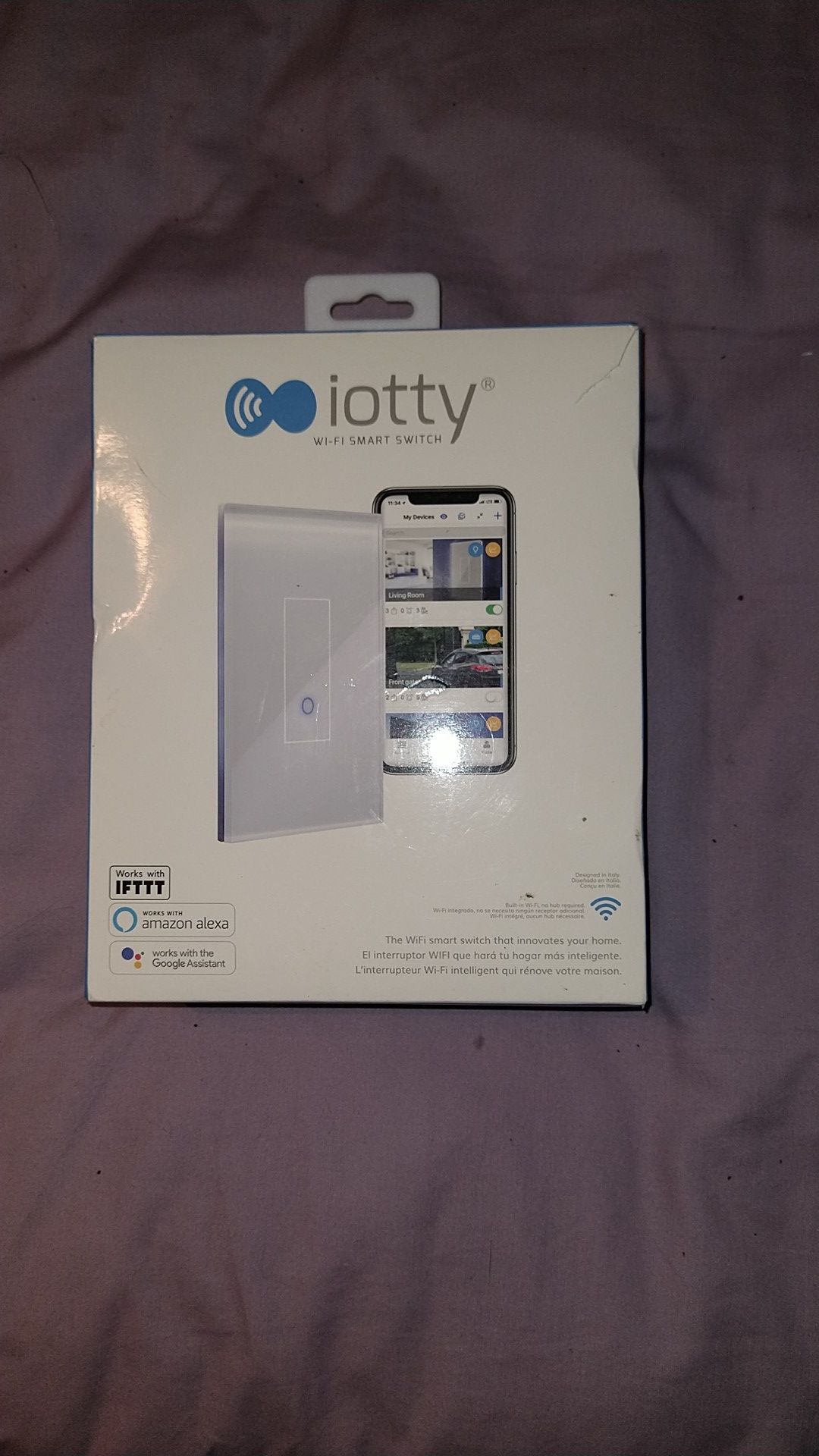 Brand new iotti Wi-Fi smart switch