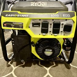 RYOBI 8125- Watt Gasoline Powered Portable Generator 