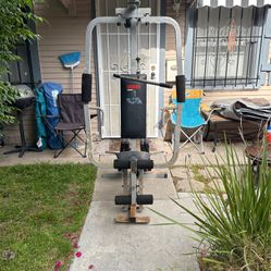 **Weider 8920** Home Gym With 40 Lbs Of Weights 