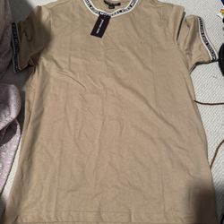 Nwt Men’s Large Michael Kors Tan Shirt  