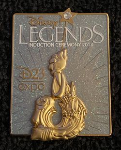 Disney Pin #473, D23, LE 750, Legends Induction Ceremony 2013, Expo