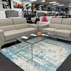 Sofa & Love Seat Living Room Set On Sale Now $799