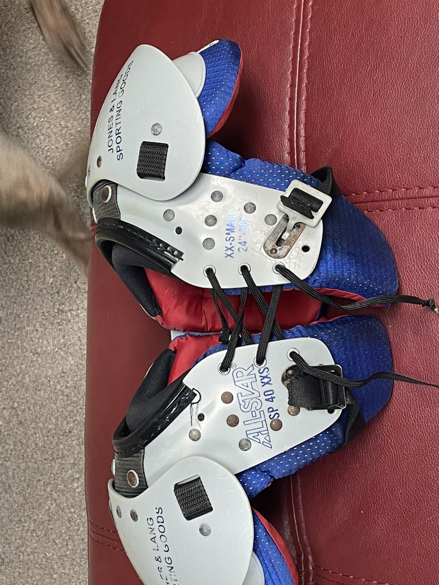 XX Small Football Shoulder Pads 