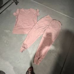 Nurse Scrubs Size Medium  Soft Pink