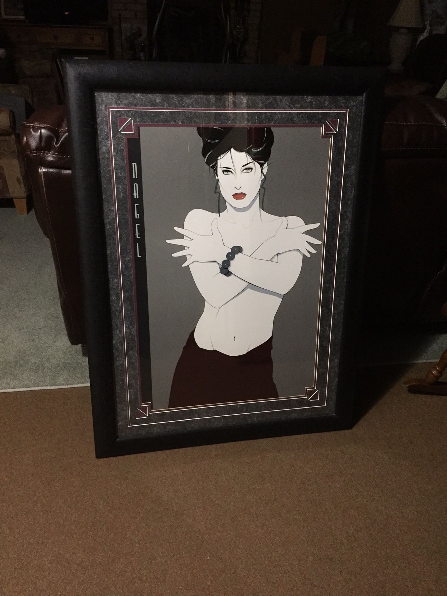 Patrick Nagel art print