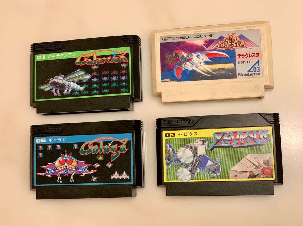 Nintendo Famicom arcade shmups / shooting games