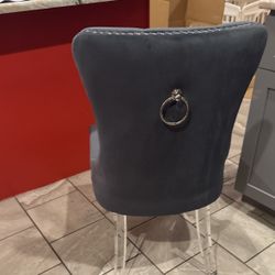 4-Grey Dining Chairs - New In The box