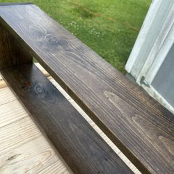 Hand Crafted Solid Wood Shelf