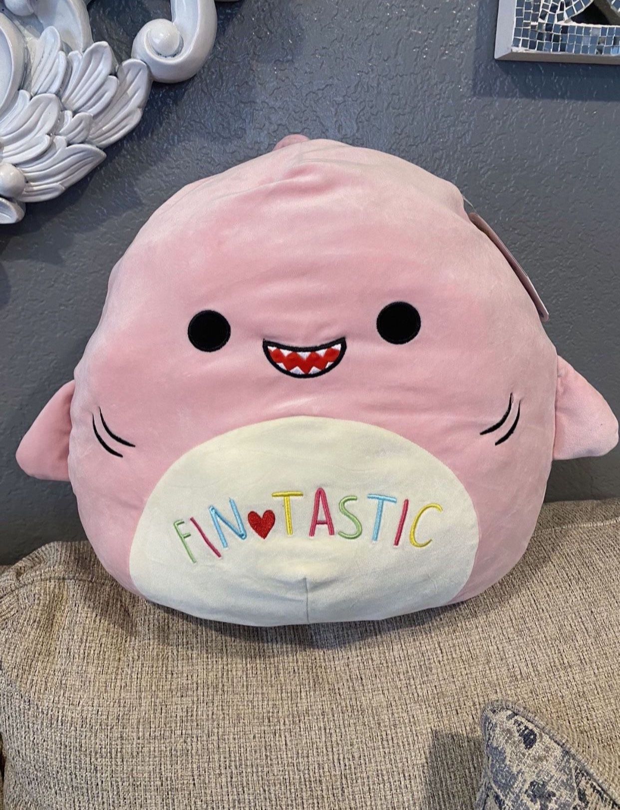 SELENE THE SHARK SQUISHMALLOW 16” SELENE VALENTINE SQUISHMALLOW VALENTINE’S DAY SQUISHMALLOW