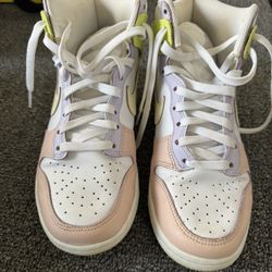 Size 6.5- Nike Dunk High Lemon Twist “