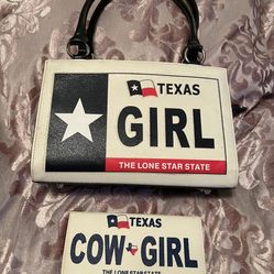 Texas Girl Purse And Wallet