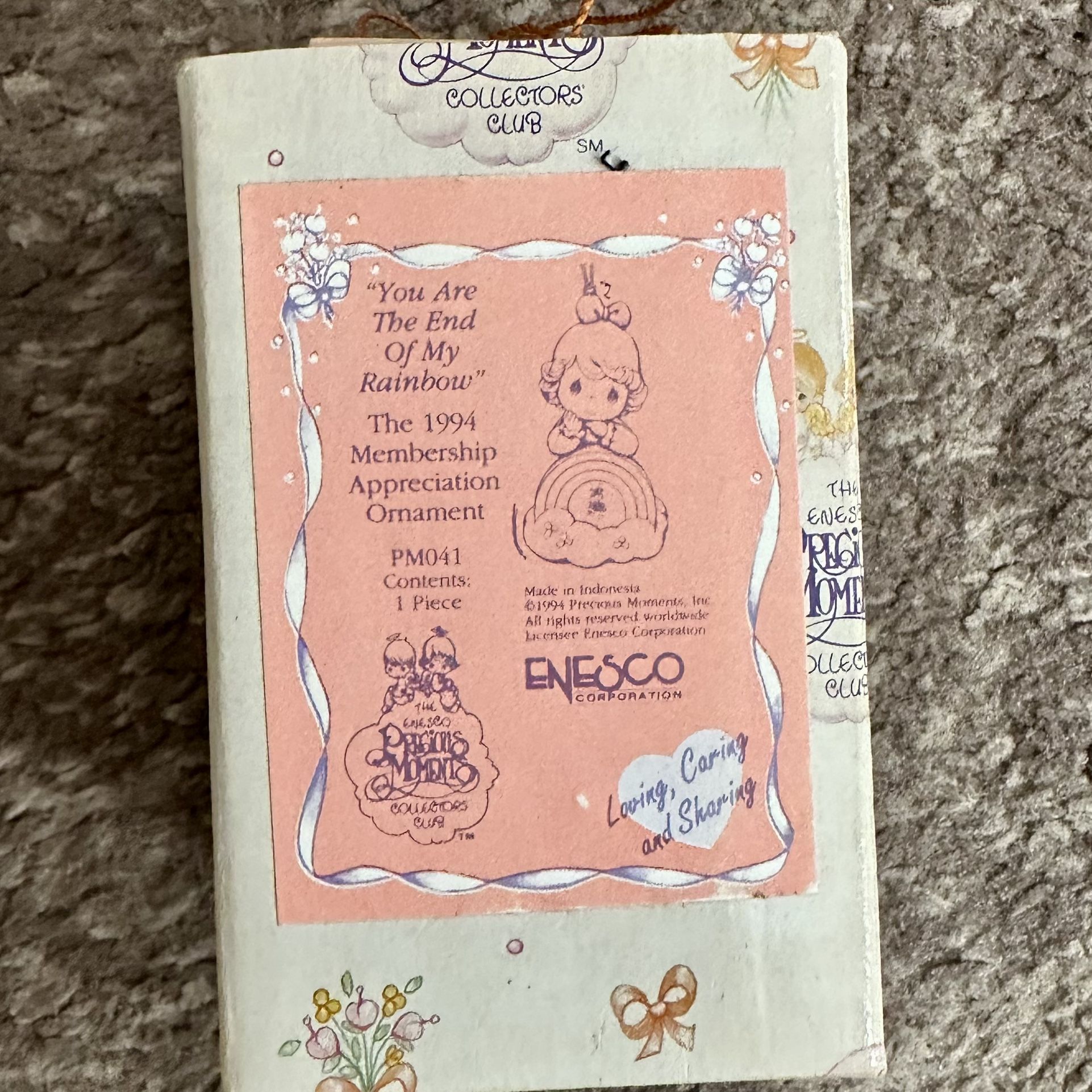 Precious Moments Birthday Club Pc