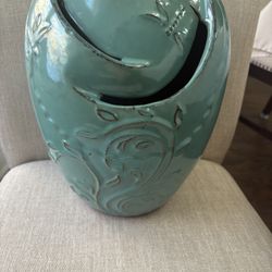 Pottery Patch Vase About 12x9