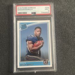 2018 Saquon Barkley RC PSA 9