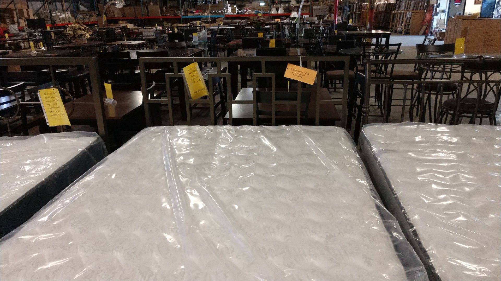 Mattress standing at $99