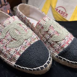 Authentic Chanel Espadrille 