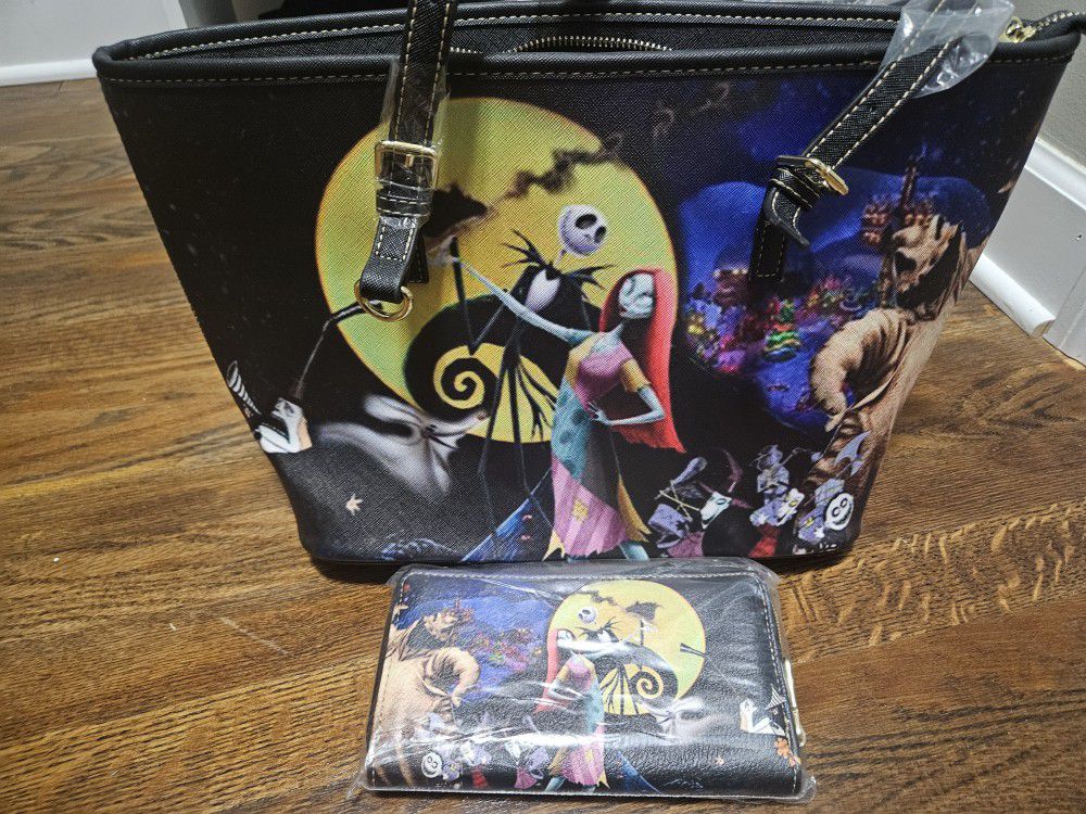 Nightmare Before Christmas Purse And Wallet