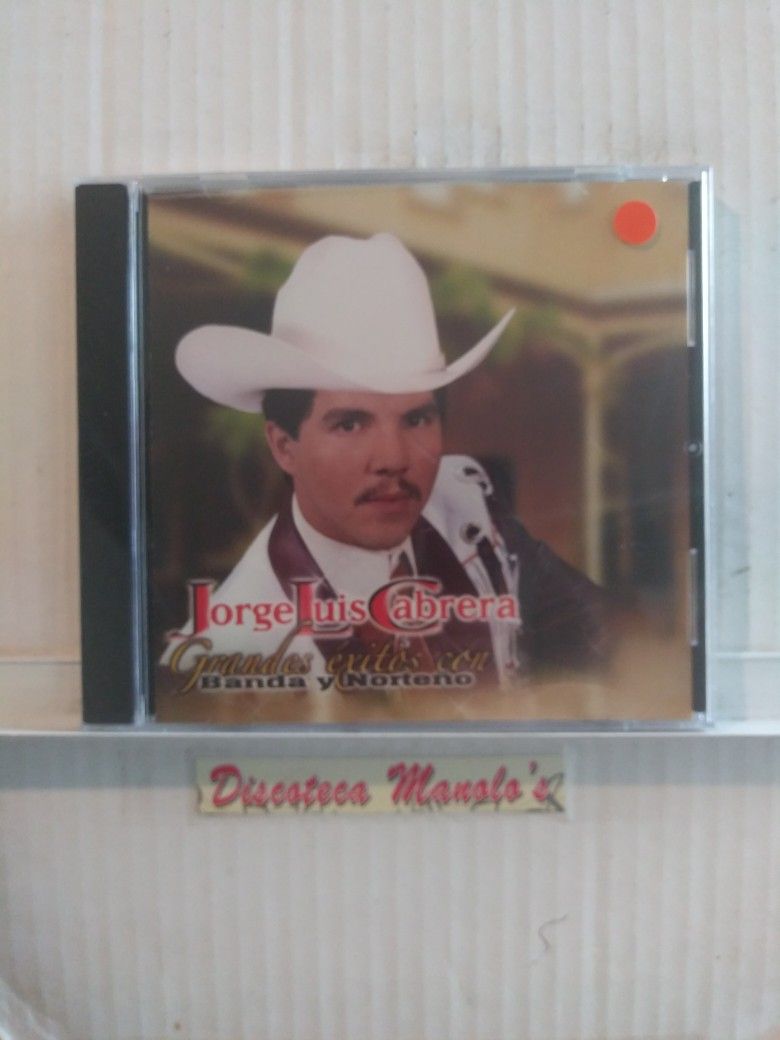 JORGE LUIS CABRERA CON BANDA Y NORTEÑO - GRANDES EXITOS