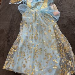 Princess Dress Size Small 6-7 New
