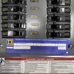SQUARE D NQ 100A PANELBOARDS  208/120V