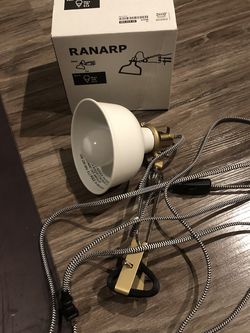 3 Wall Mount And Or Clamp Light Fixtures