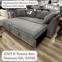Thomasville Marion Fabric Convertible Sofa 