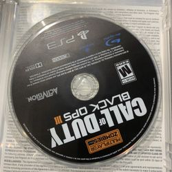 Call of Duty: Black Ops III (Sony PlayStation 3, 2015)
