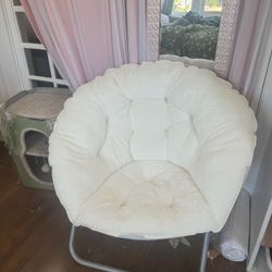 White Papasan Chair