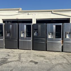 French Door Refrigerators Stainless Steel ( 500-650 / Delivery Available 