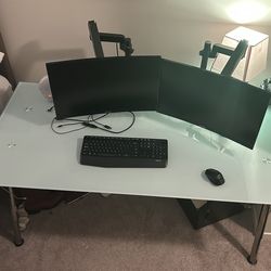 Glass Desk