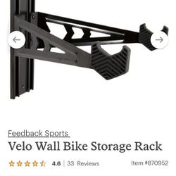 Velvet Wall Bike Storage Rack