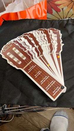 Guitar chords deck for beginners