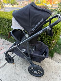 $300 OBO UPPAbaby Cruz V2 Stroller with Toddler Seat