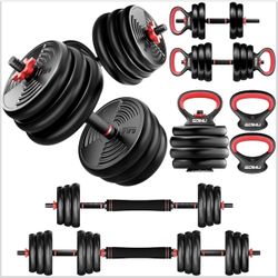 Home Gym Bundle – Dumbbells + Pull-Up Bar