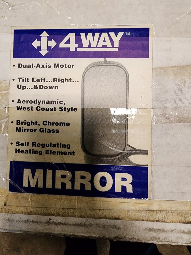Four-way Heated Truck Mirror