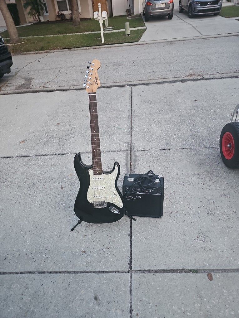 Squier Strat Guitar